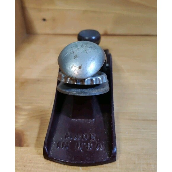 Stanley No 110 7” Hand Wood Plane - Smooth Bottom Made In USA Wood Working - Picture 3 of 6